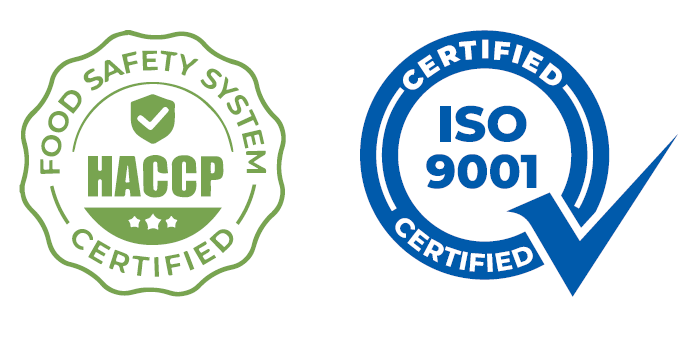 HACCP болон ISO 9001 тэмдэглэгээ